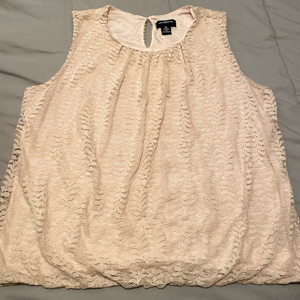 Liz Claiborne Dressy Tank (XXL)